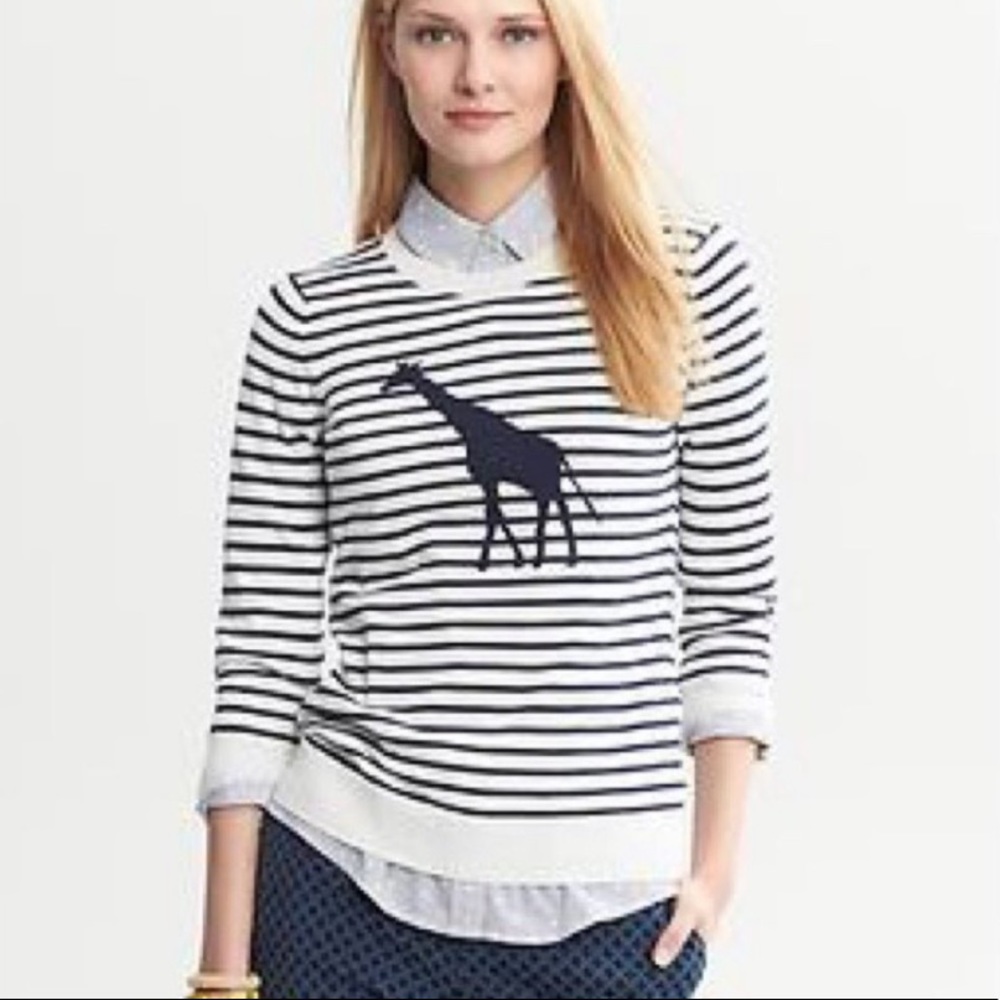 Banana Republic giraffe sweater